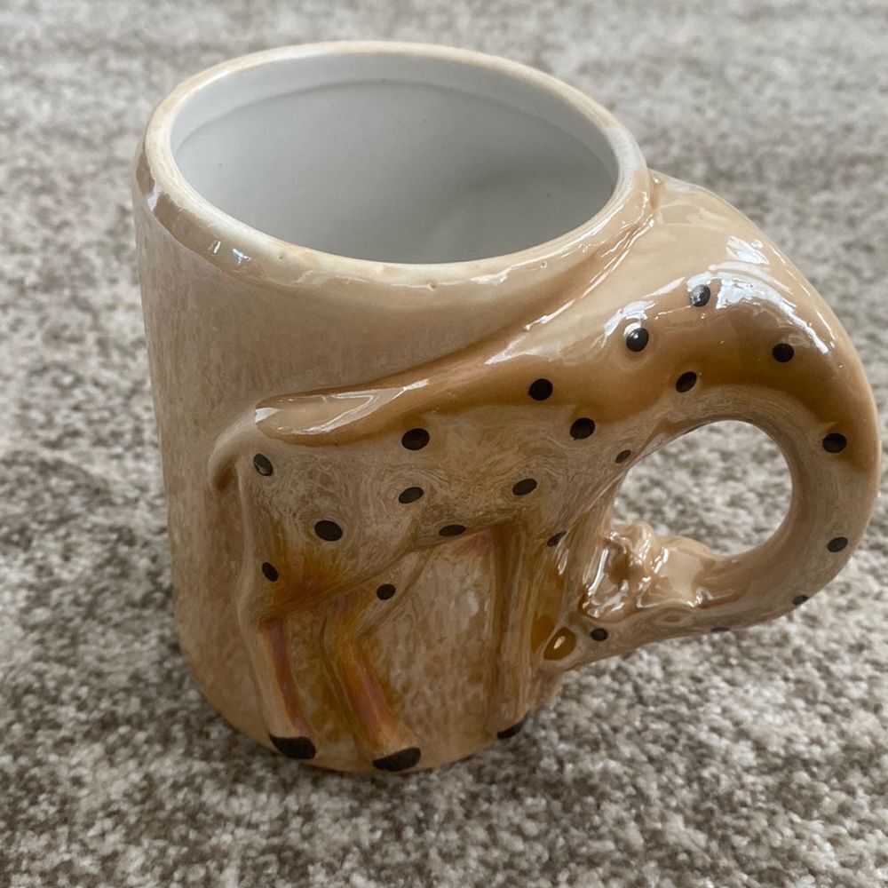 Brazilian Giraffe Glazed Mug 